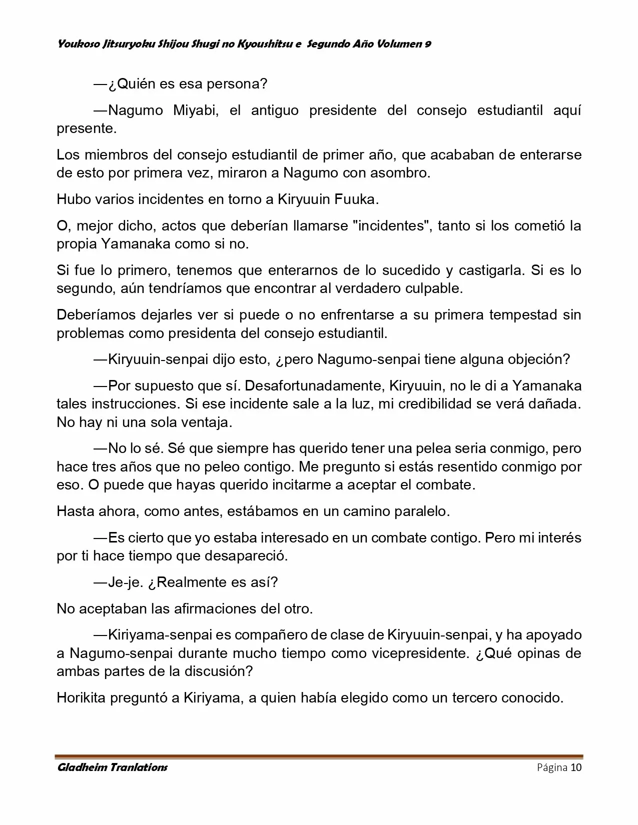 Página 10 del Manga