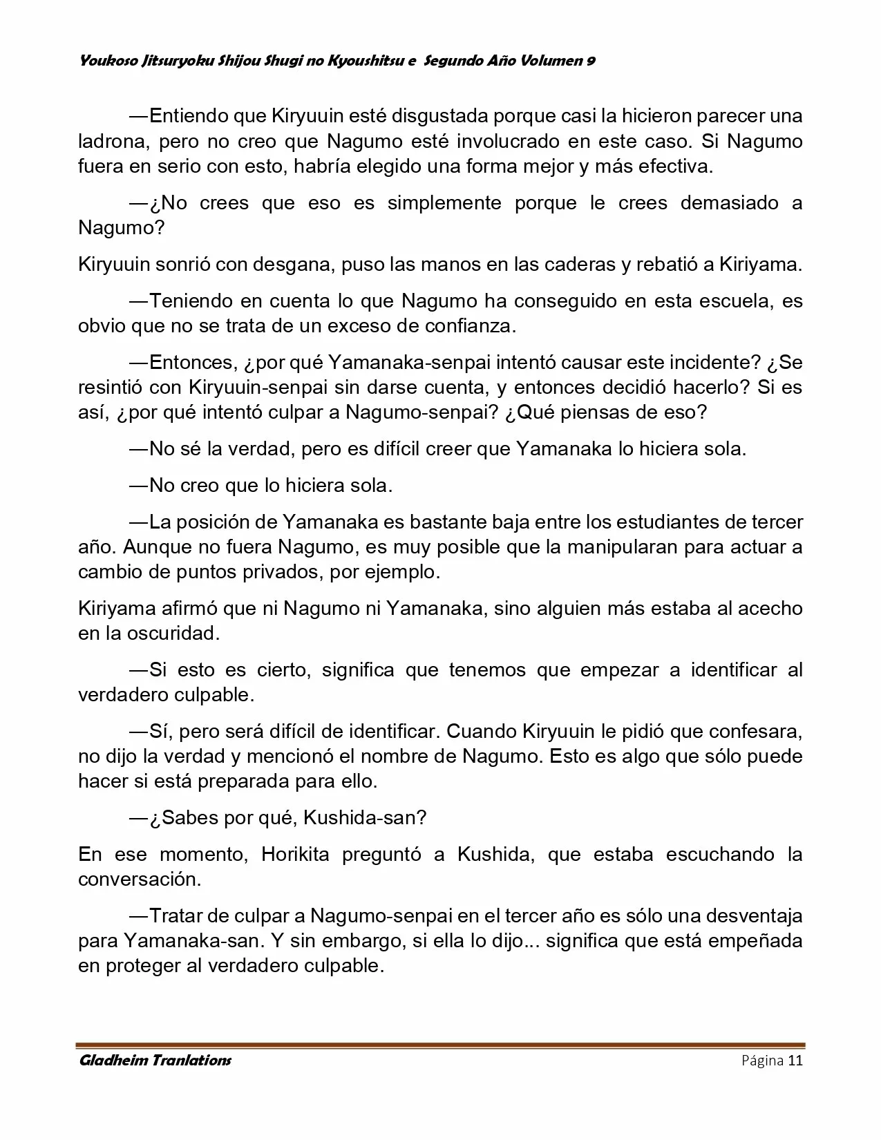 Página 11 del Manga