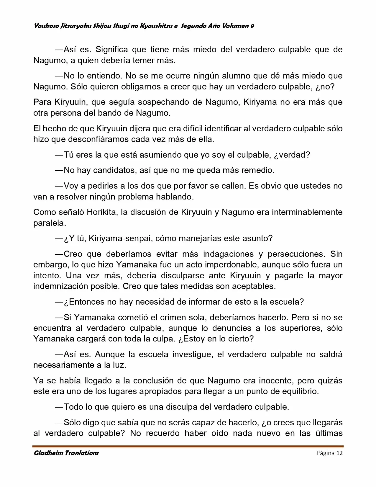 Página 12 del Manga