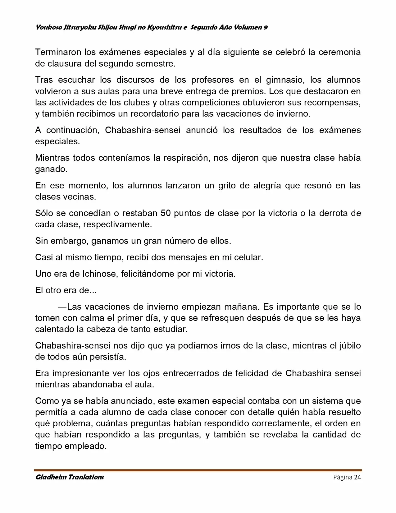 Página 24 del Manga