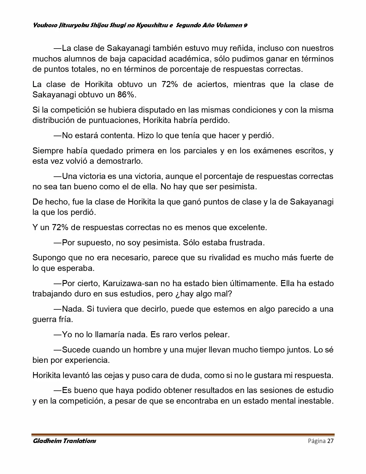 Página 27 del Manga