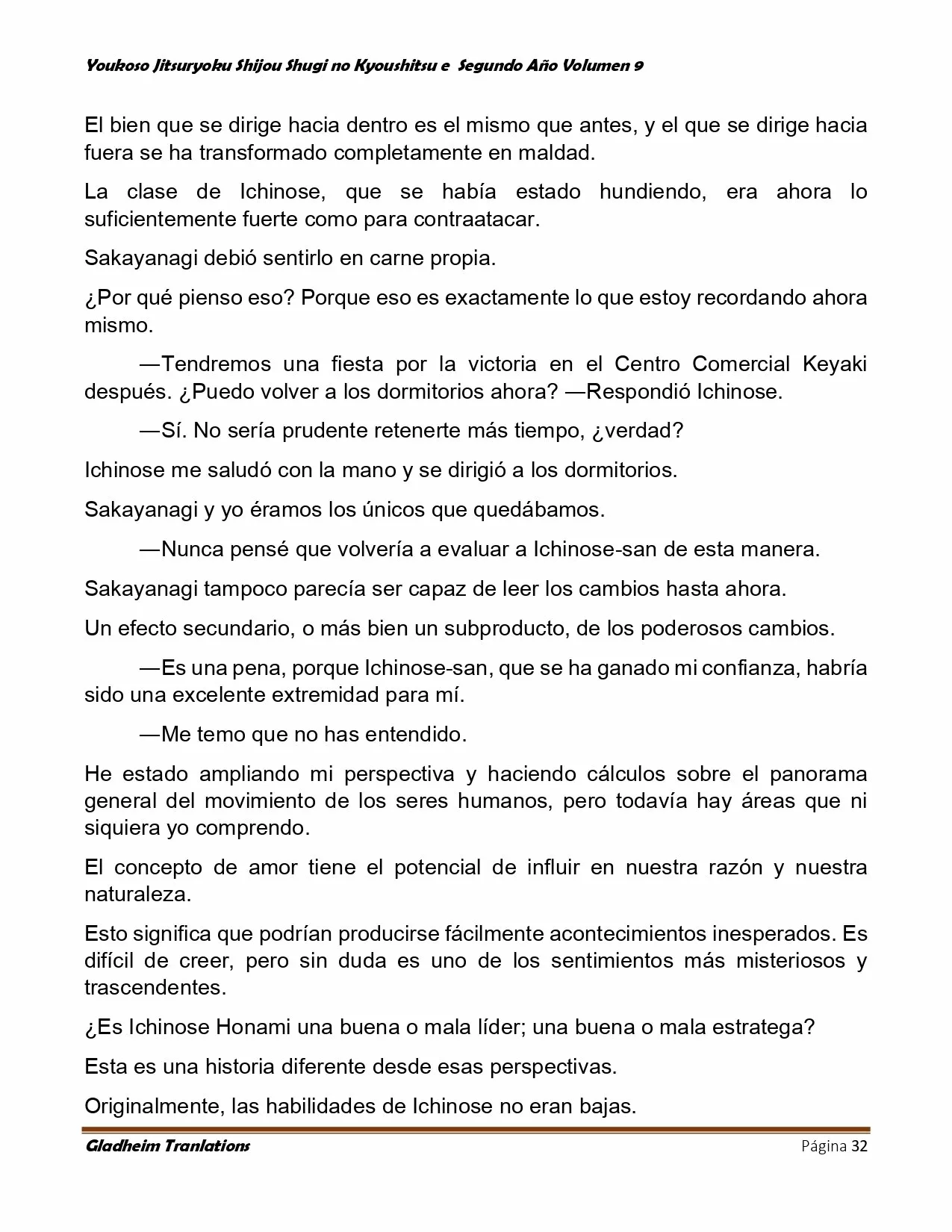 Página 32 del Manga