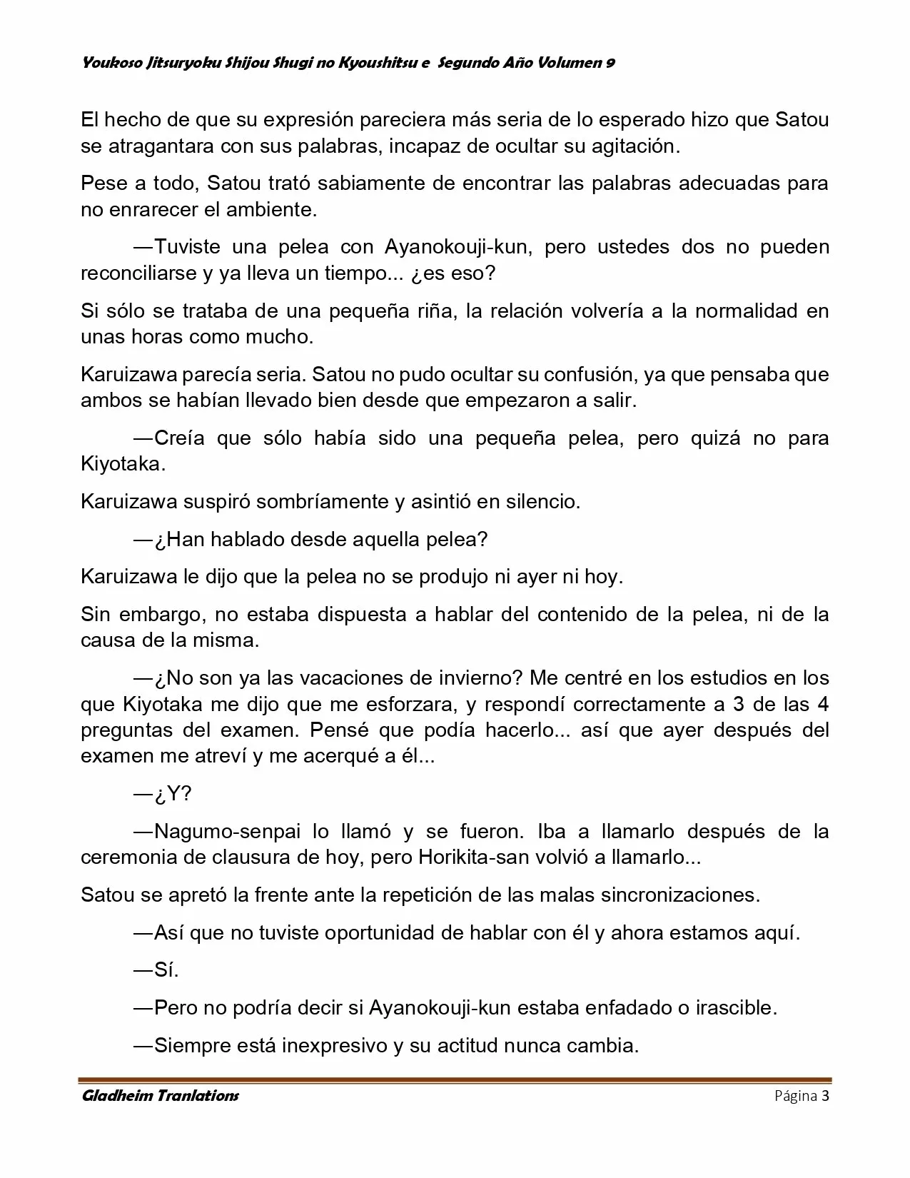Página 3 del Manga