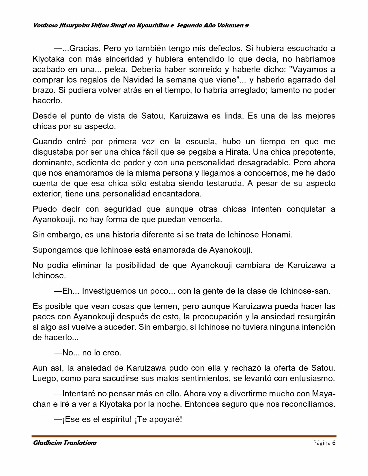 Página 6 del Manga