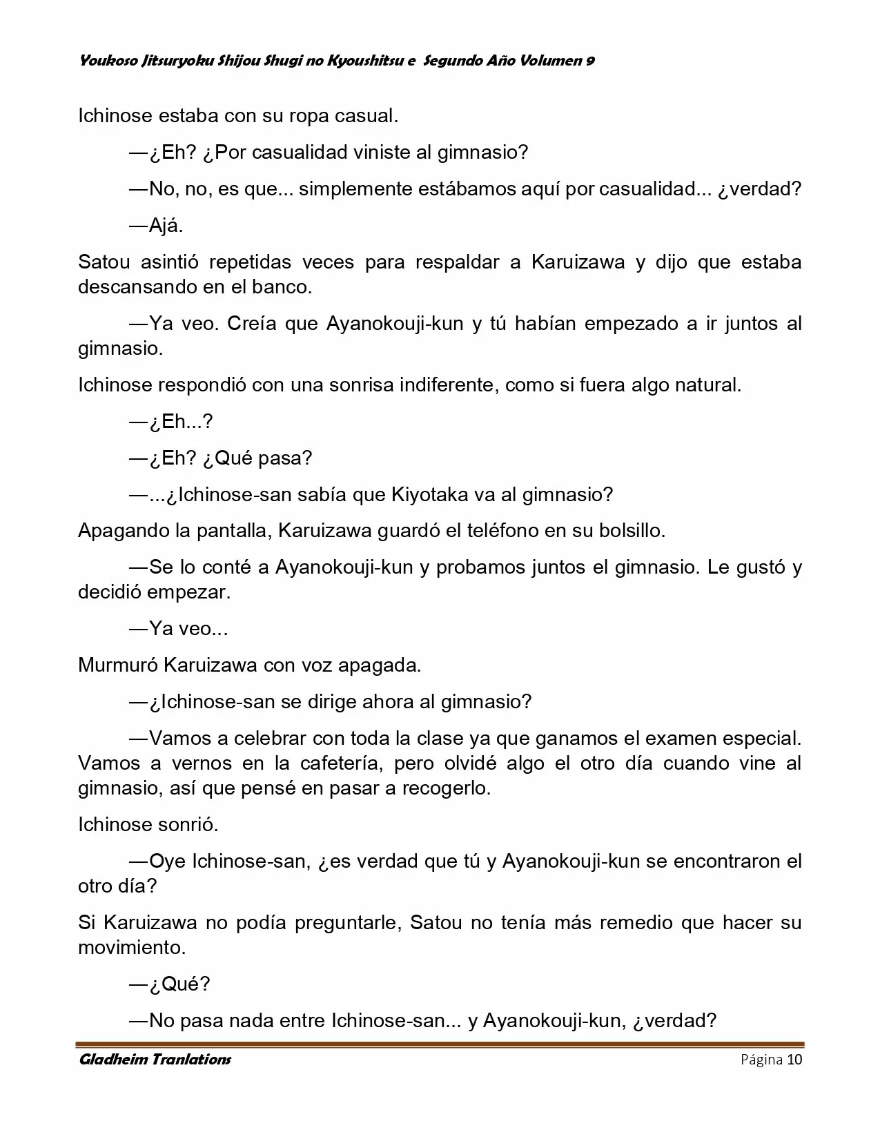 Página 10 del Manga