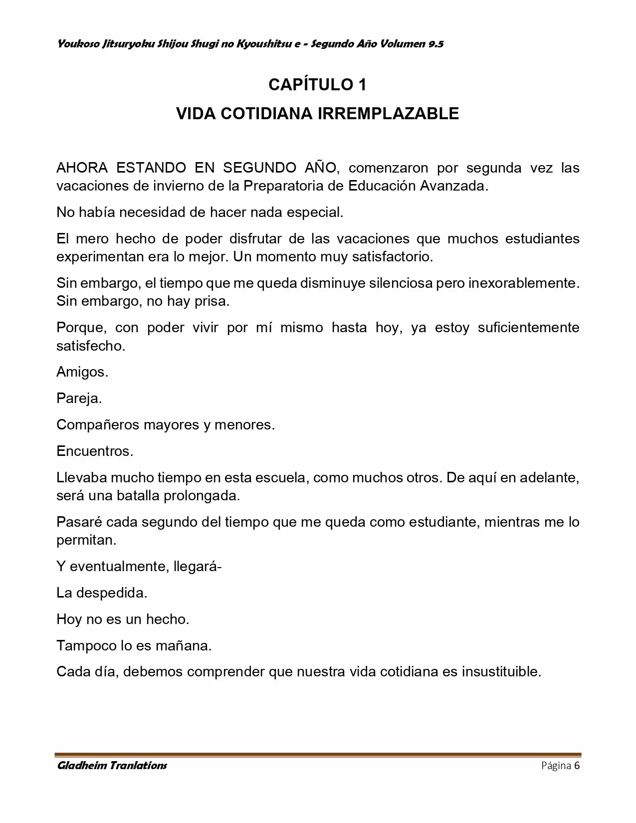 Página 6 del Manga