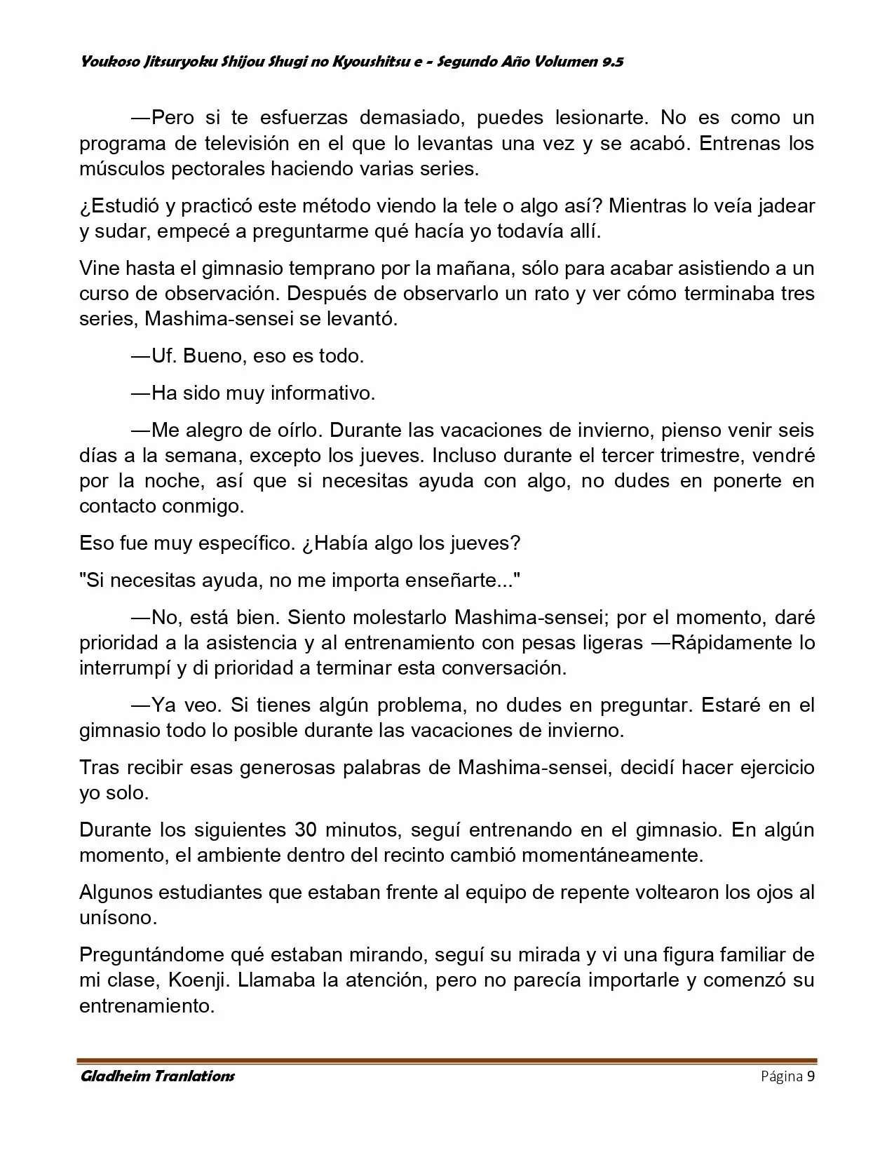 Página 9 del Manga