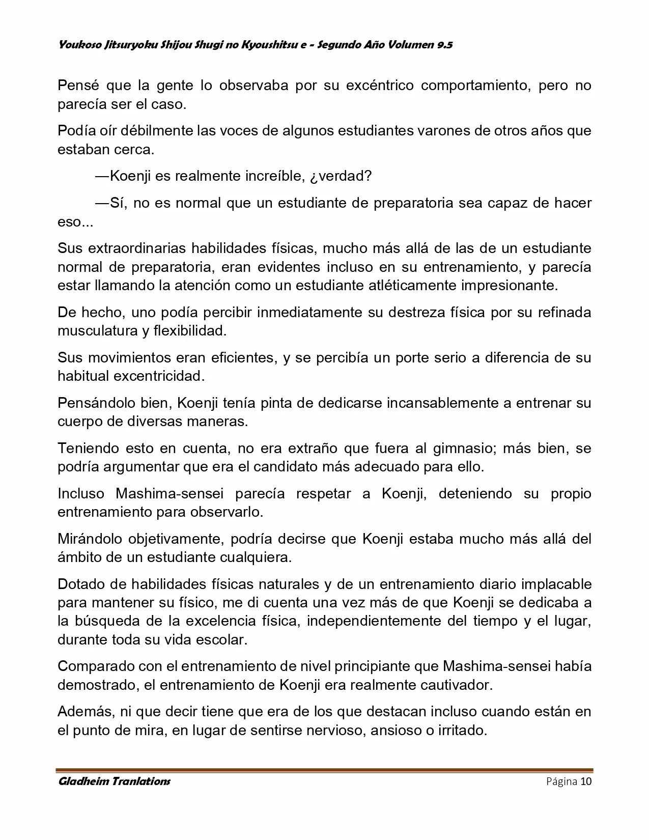 Página 10 del Manga