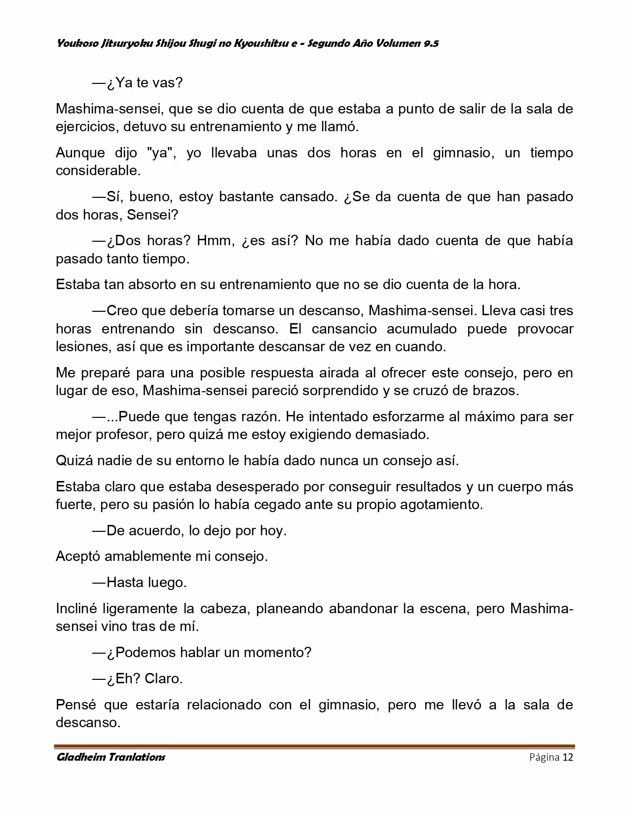 Página 12 del Manga