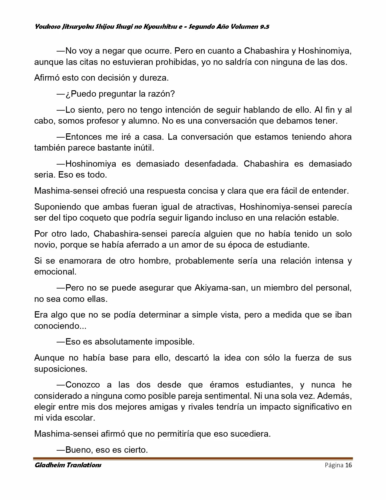 Página 16 del Manga