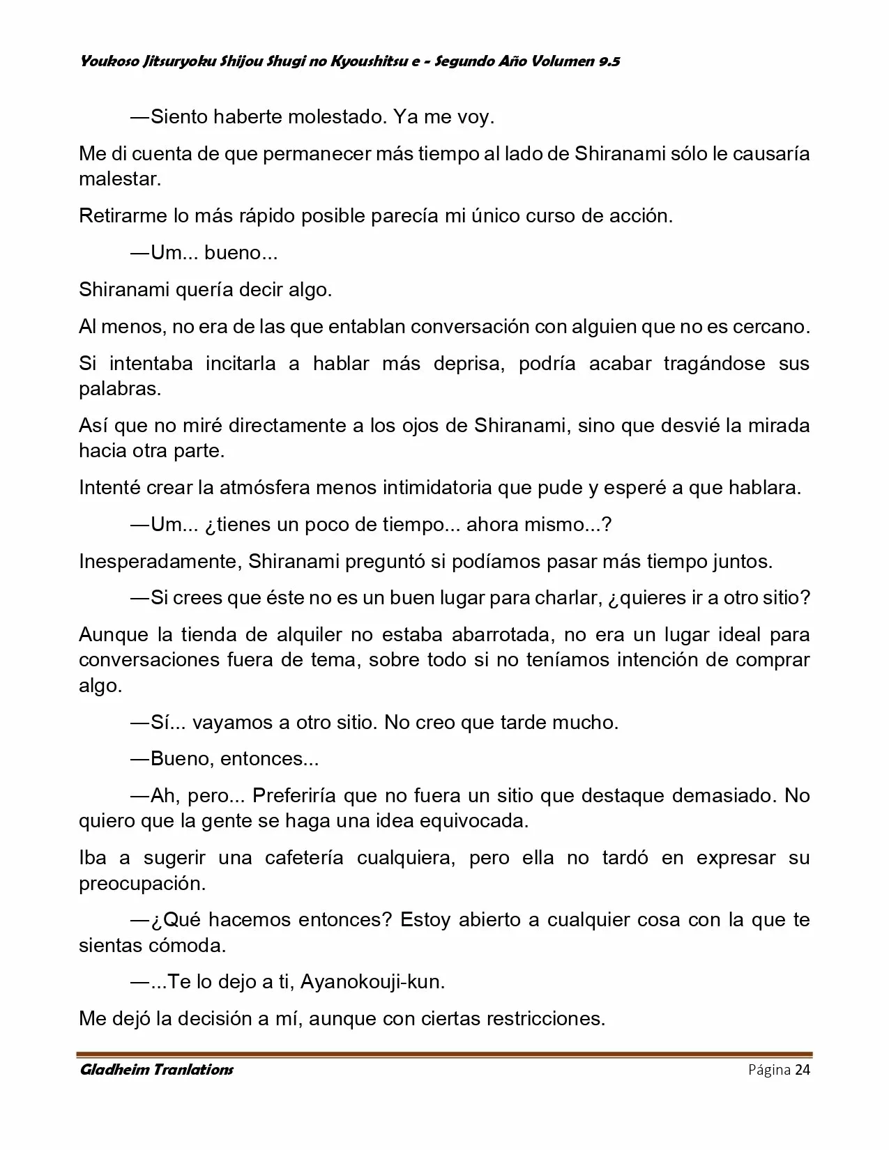 Página 24 del Manga