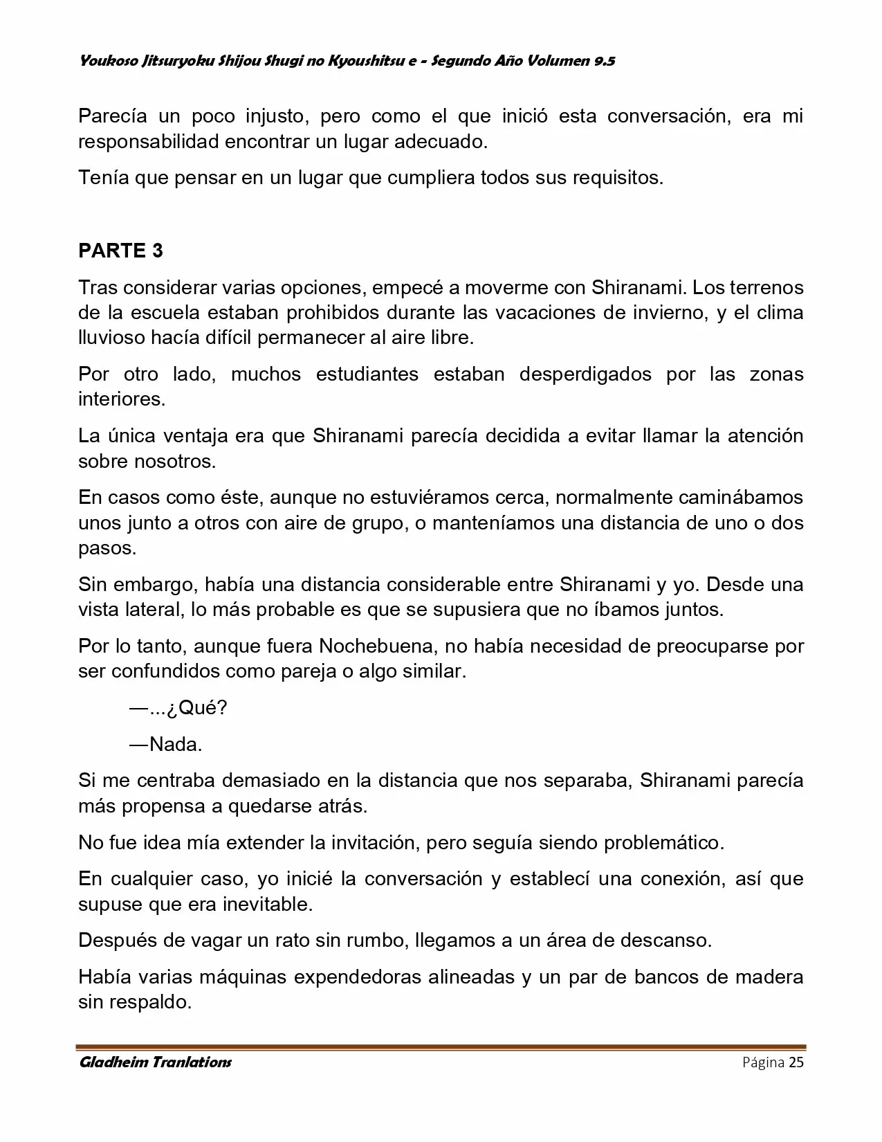 Página 25 del Manga