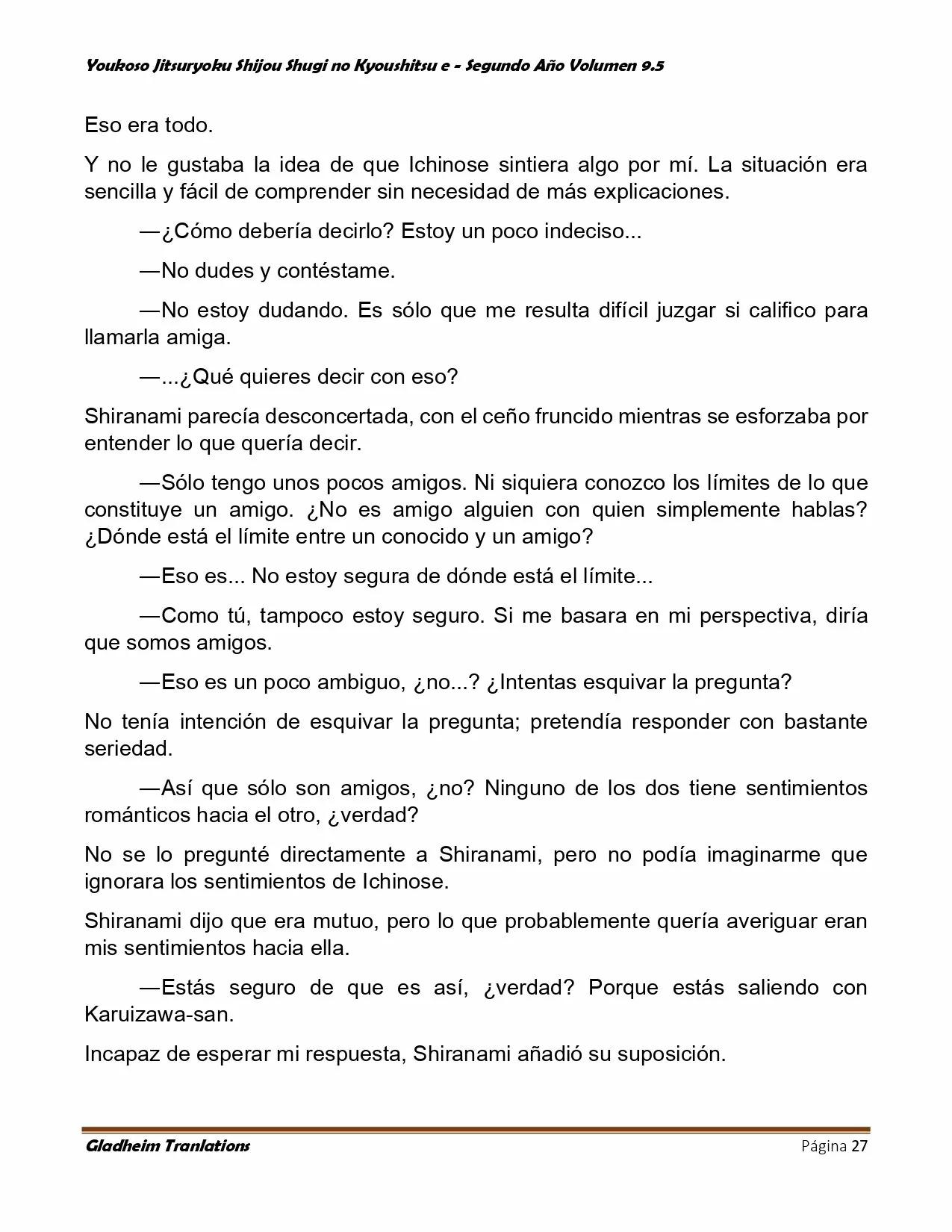 Página 27 del Manga