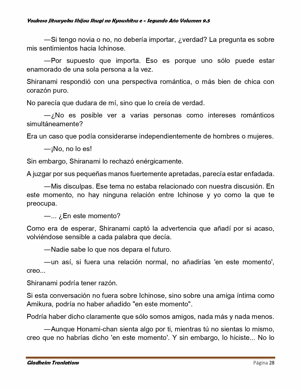 Página 28 del Manga