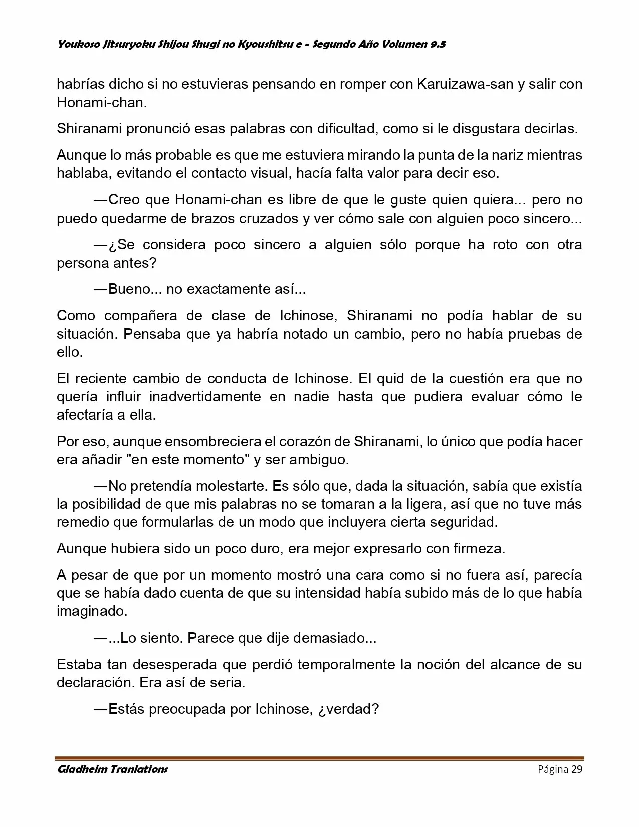 Página 29 del Manga