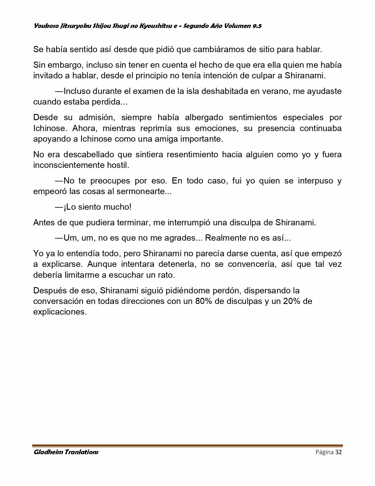 Página 32 del Manga