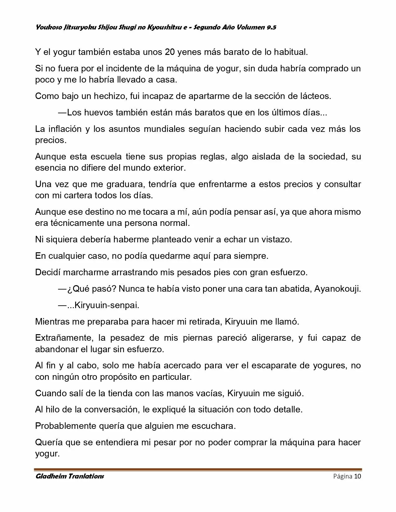 Página 10 del Manga