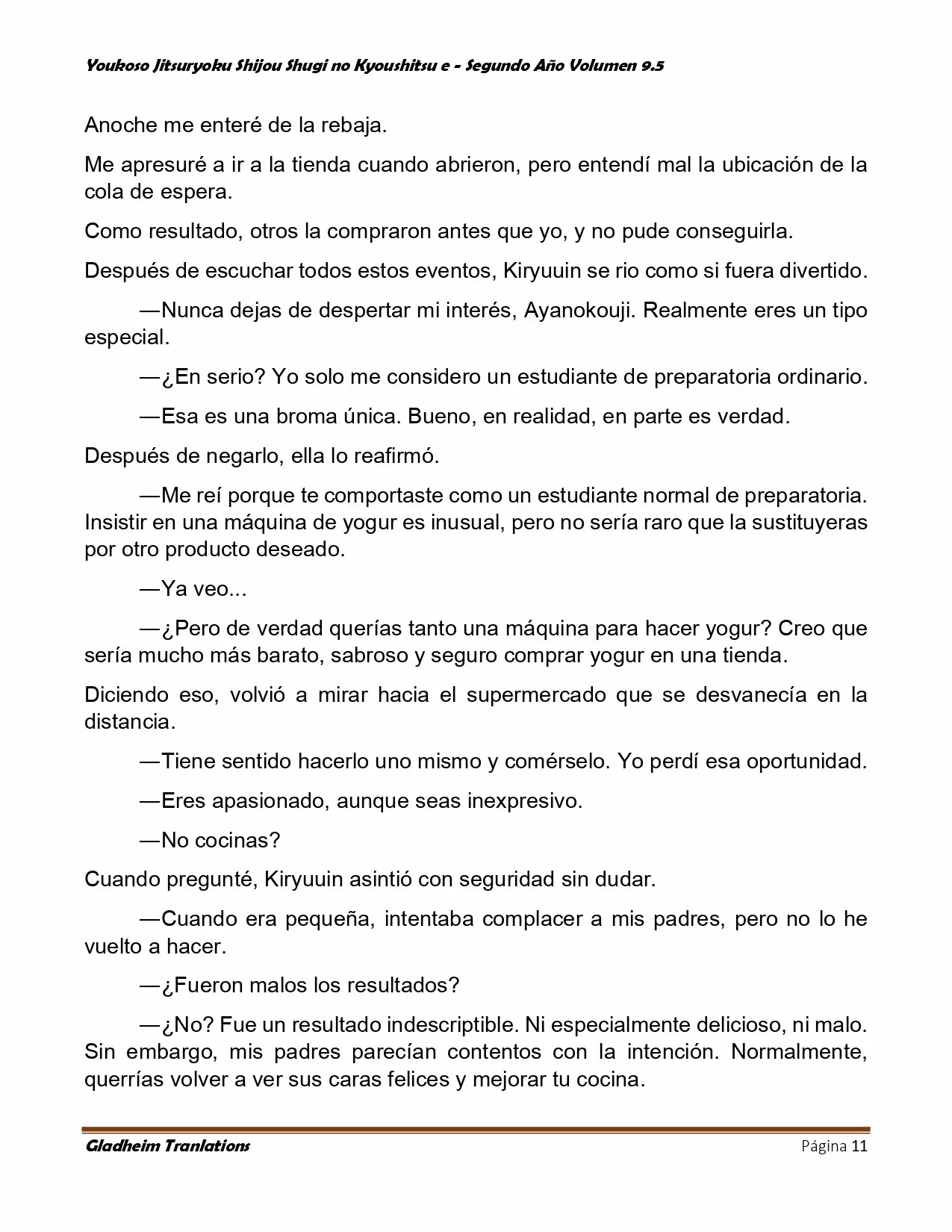 Página 11 del Manga