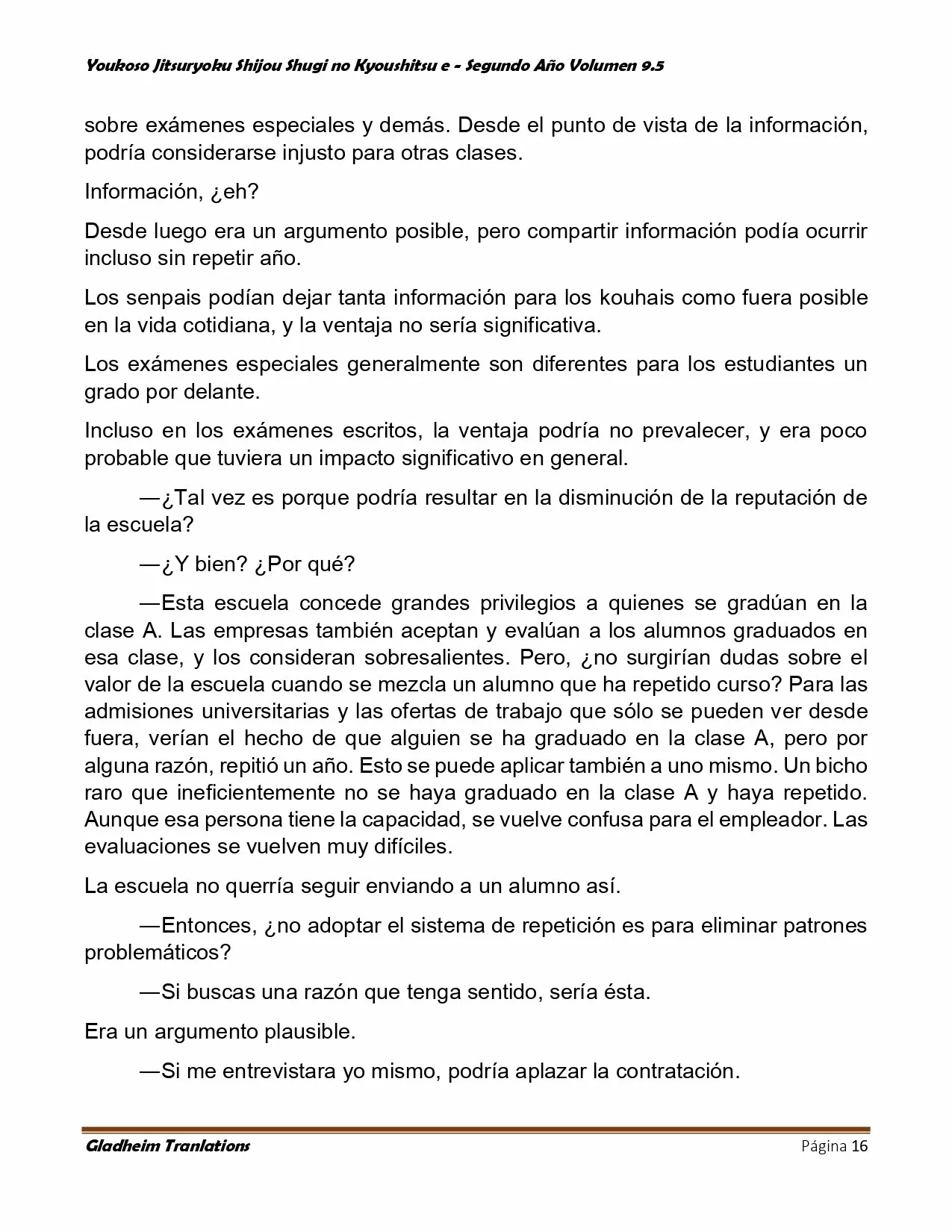 Página 16 del Manga