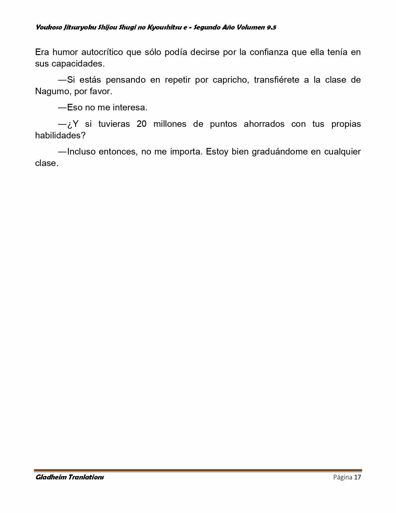 Página 17 del Manga