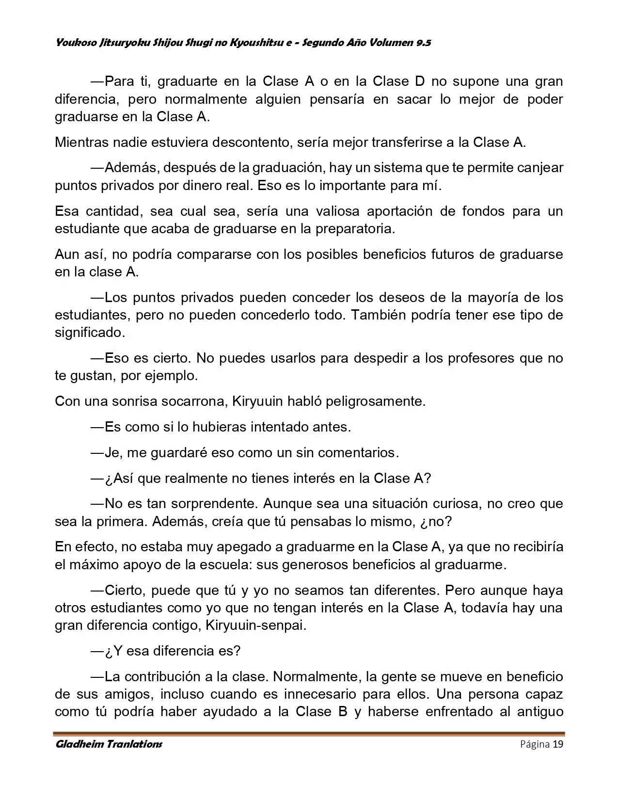 Página 19 del Manga