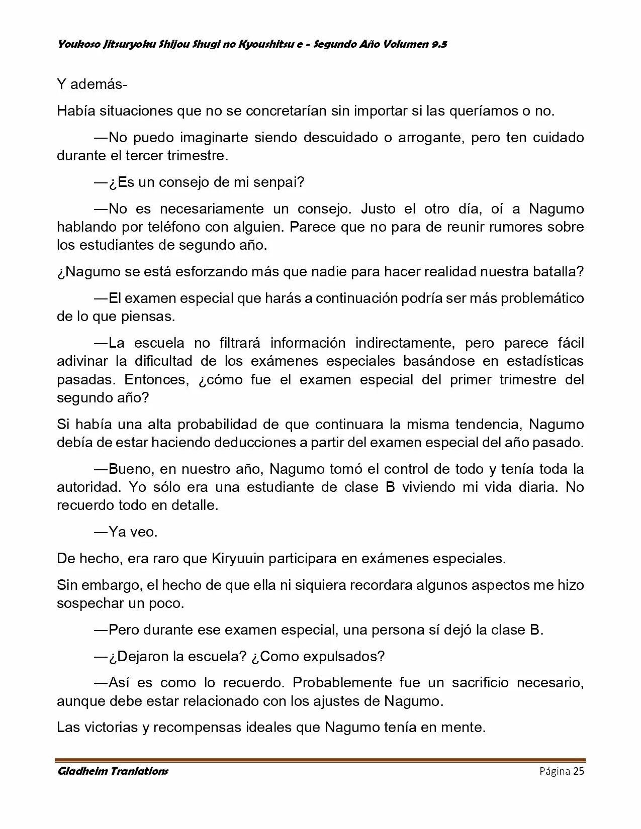 Página 25 del Manga