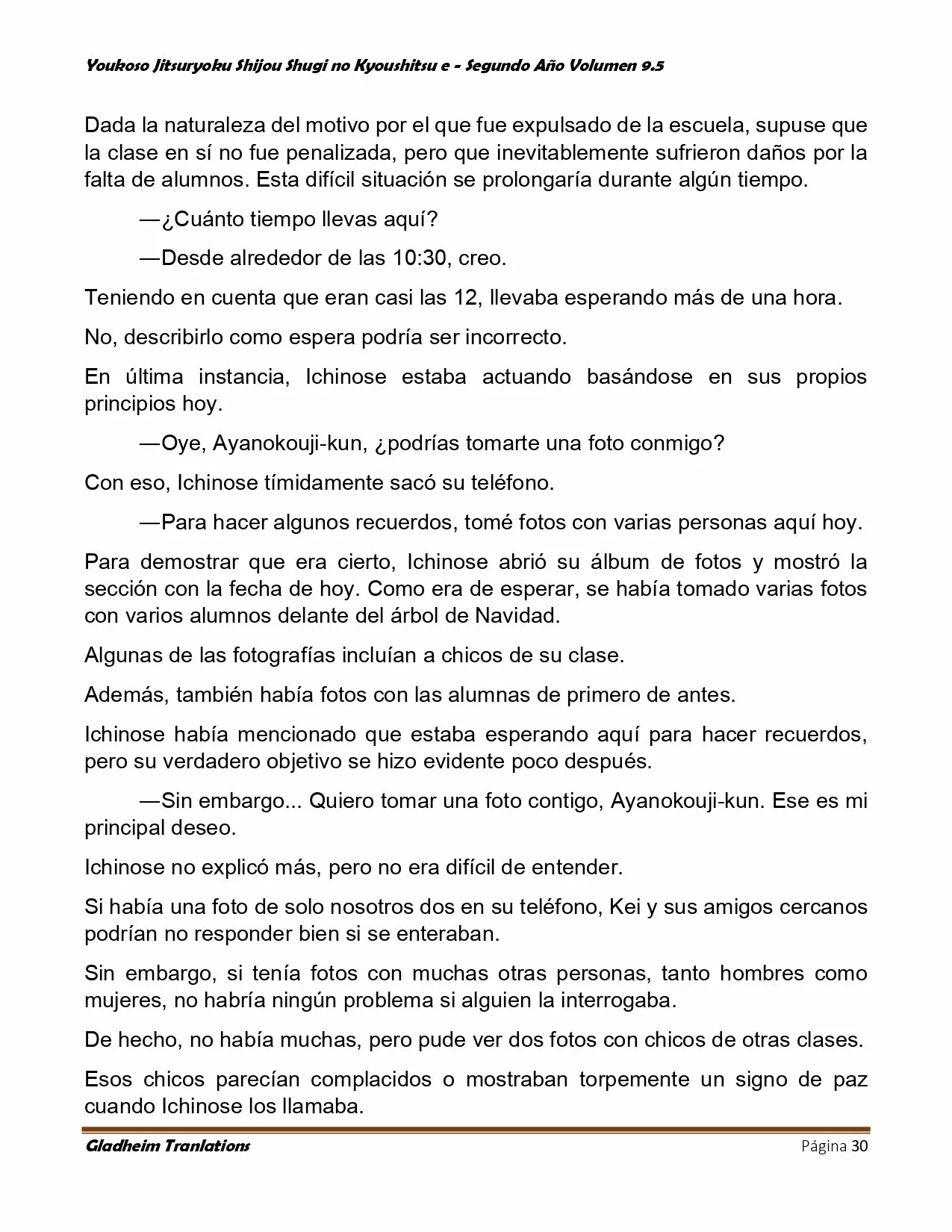 Página 30 del Manga