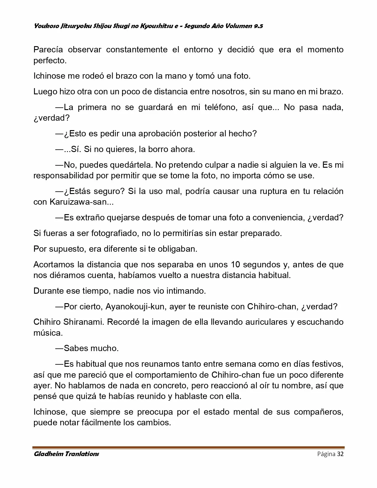 Página 32 del Manga