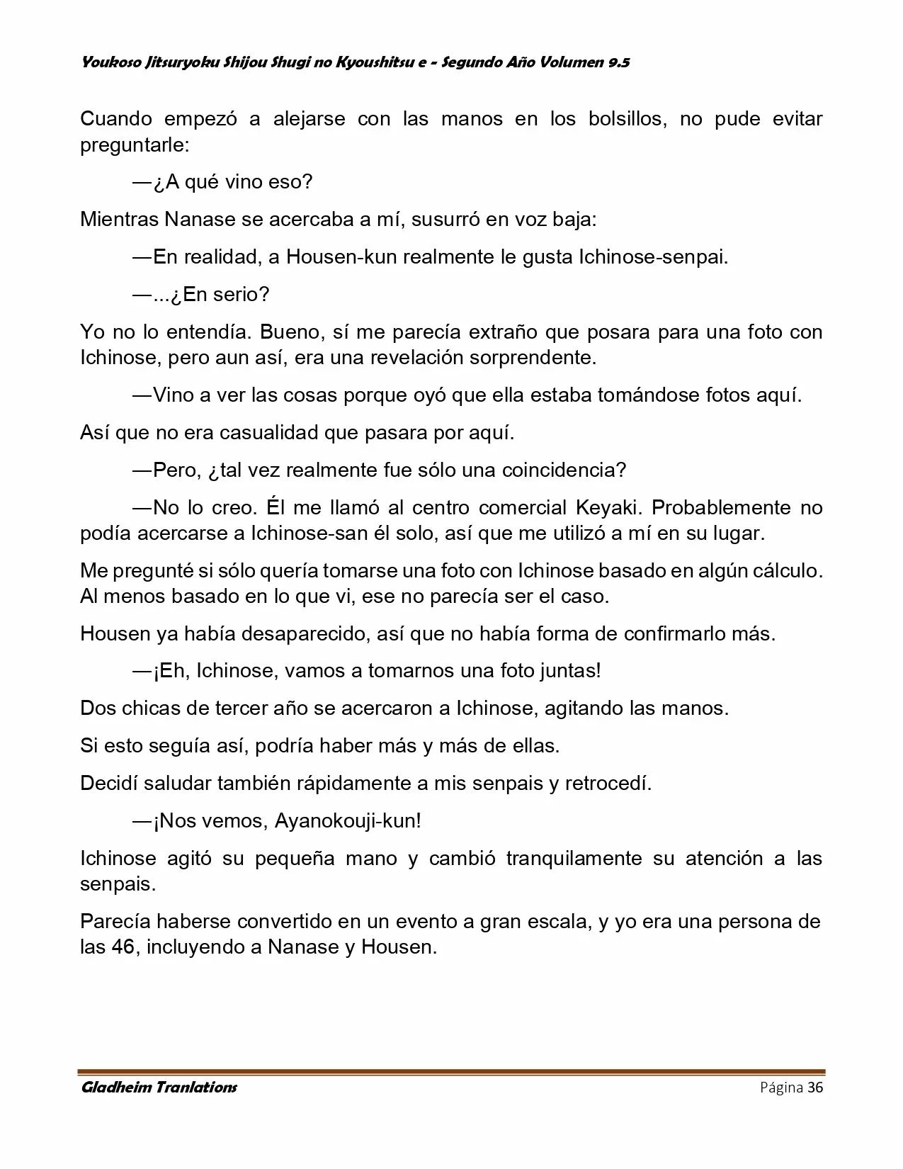 Página 36 del Manga