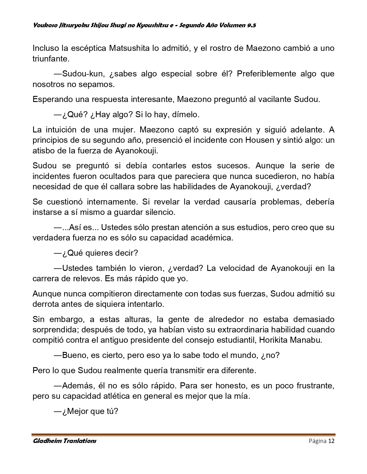 Página 12 del Manga