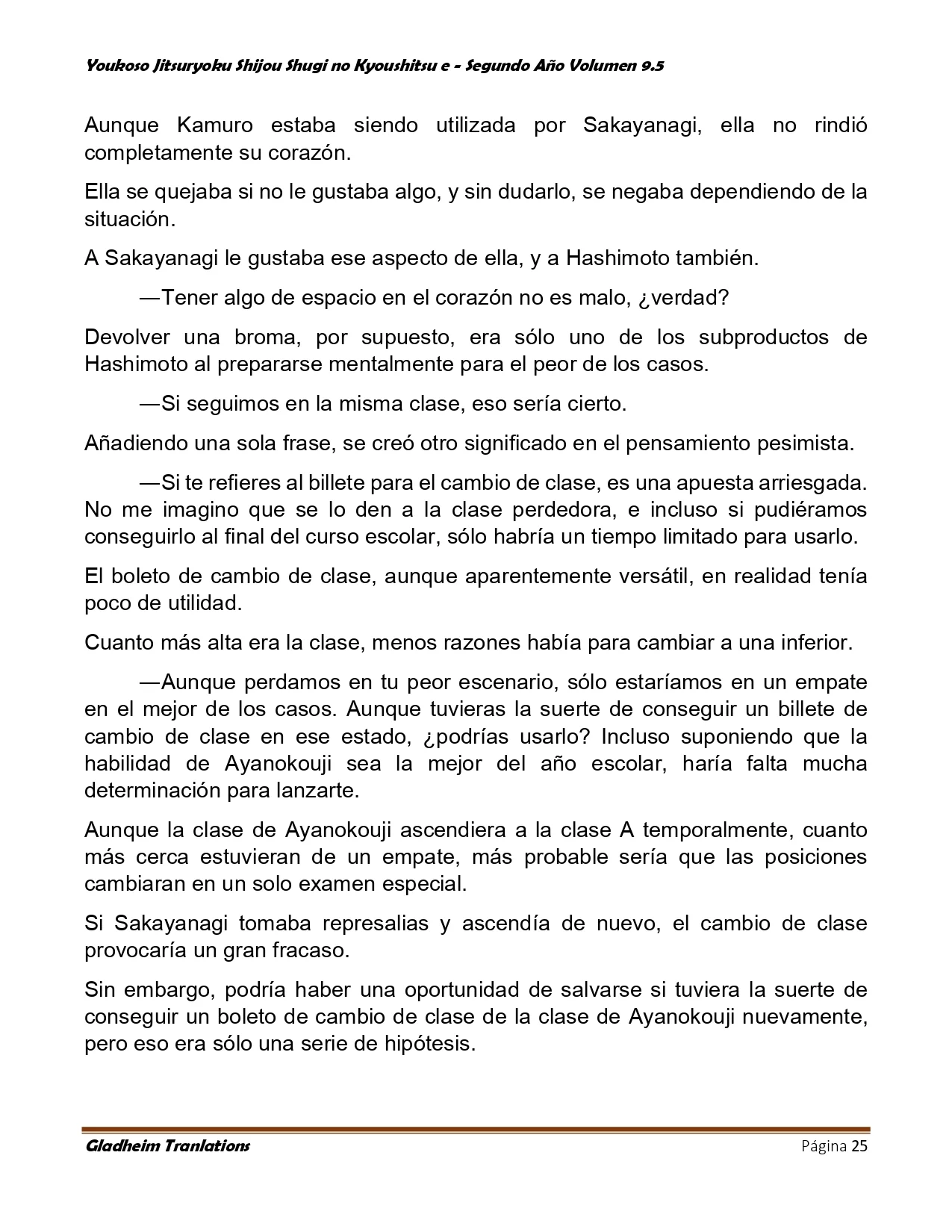 Página 25 del Manga
