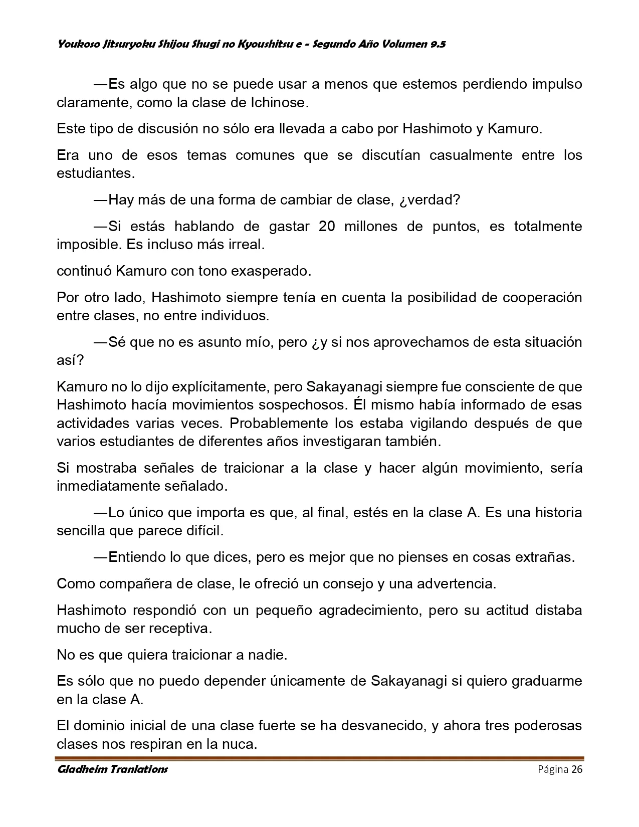 Página 26 del Manga