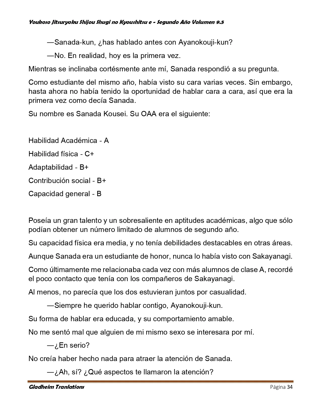 Página 34 del Manga