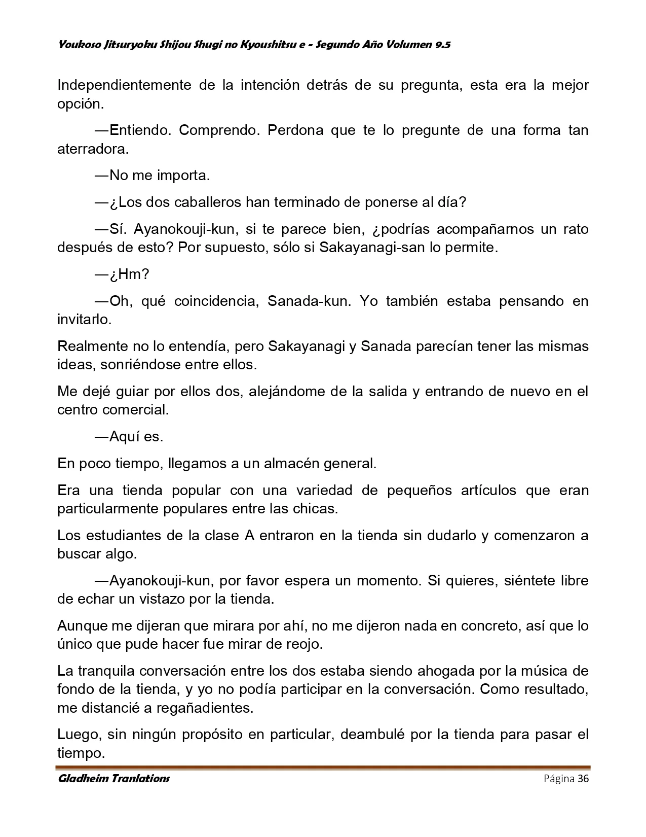 Página 36 del Manga