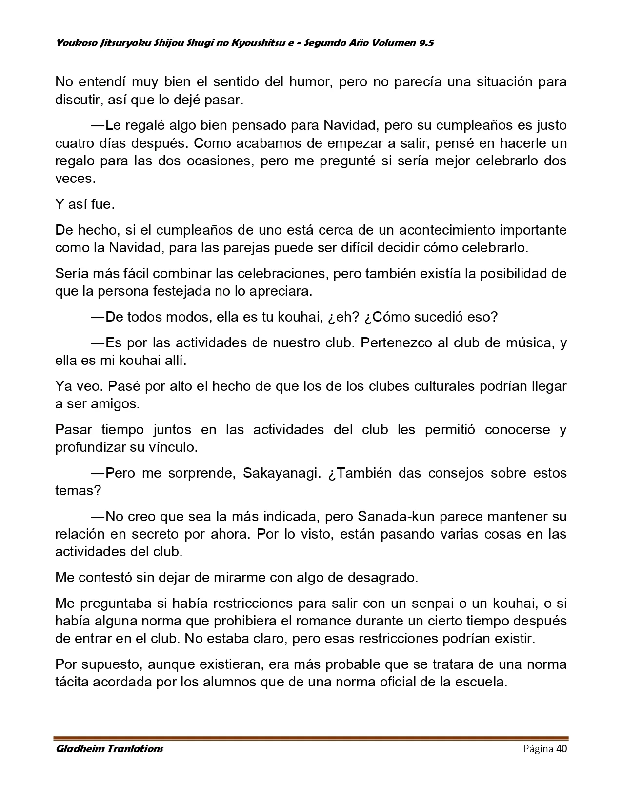 Página 40 del Manga