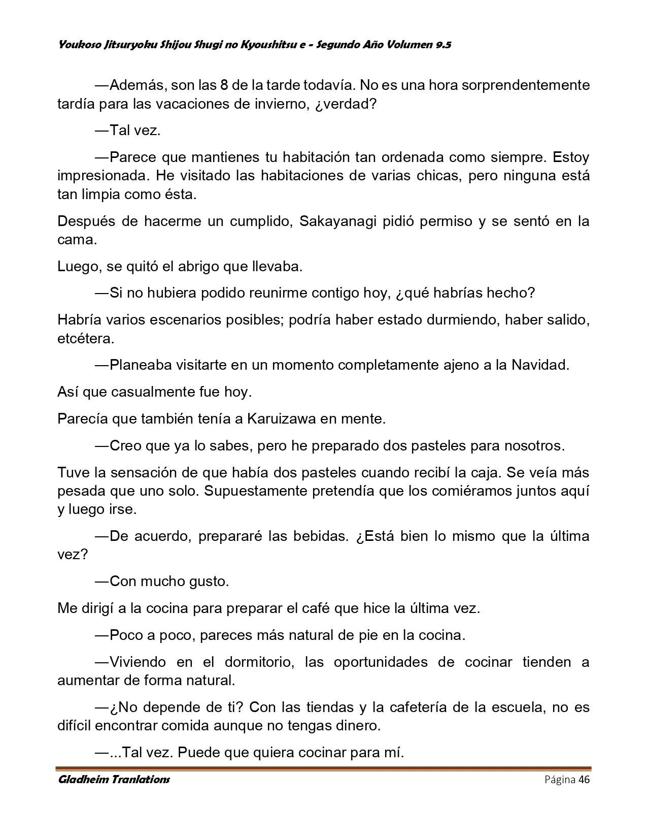 Página 46 del Manga