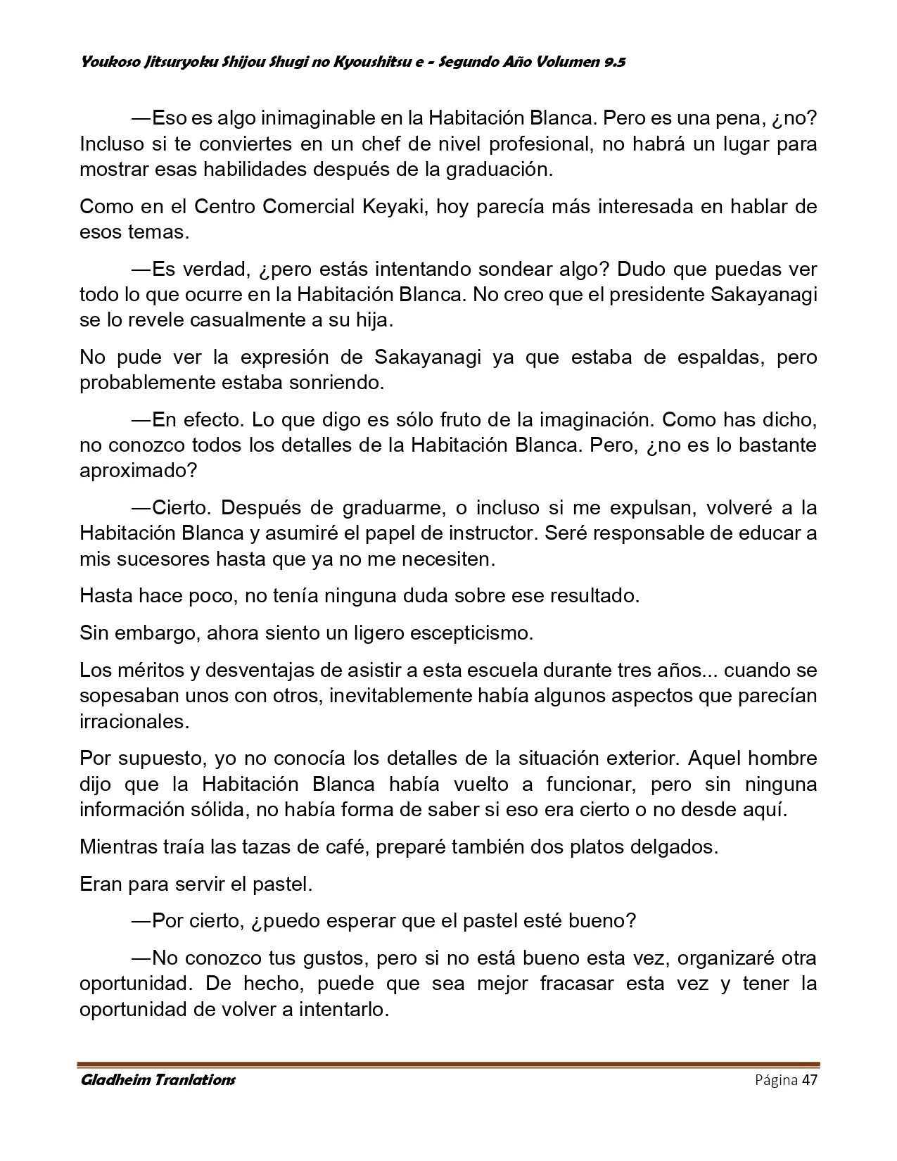 Página 47 del Manga