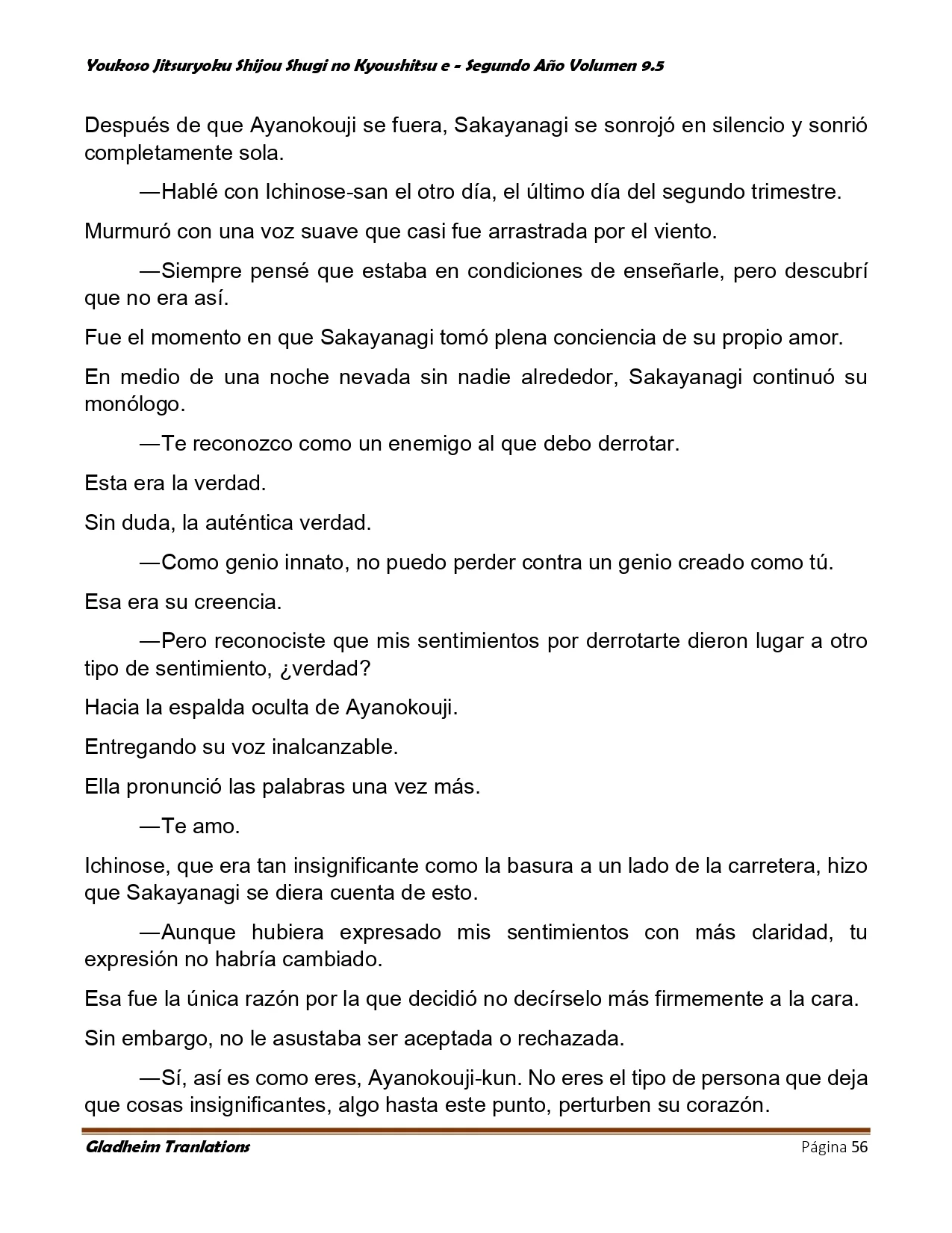 Página 56 del Manga