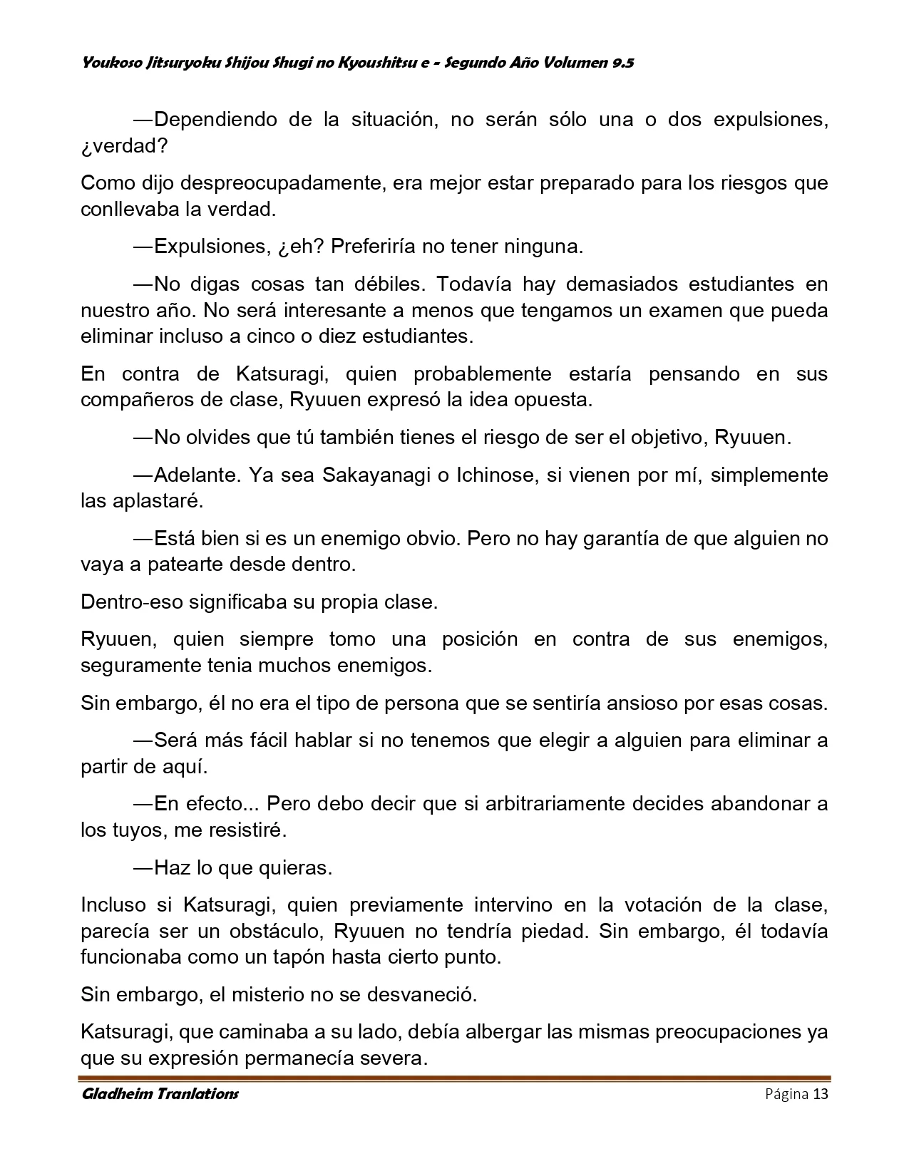 Página 13 del Manga