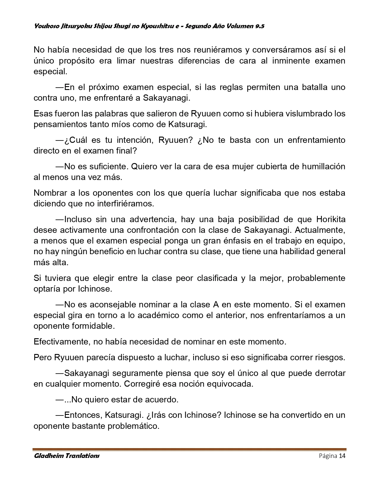 Página 14 del Manga