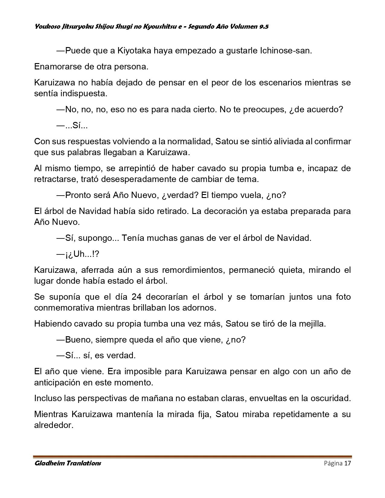 Página 17 del Manga