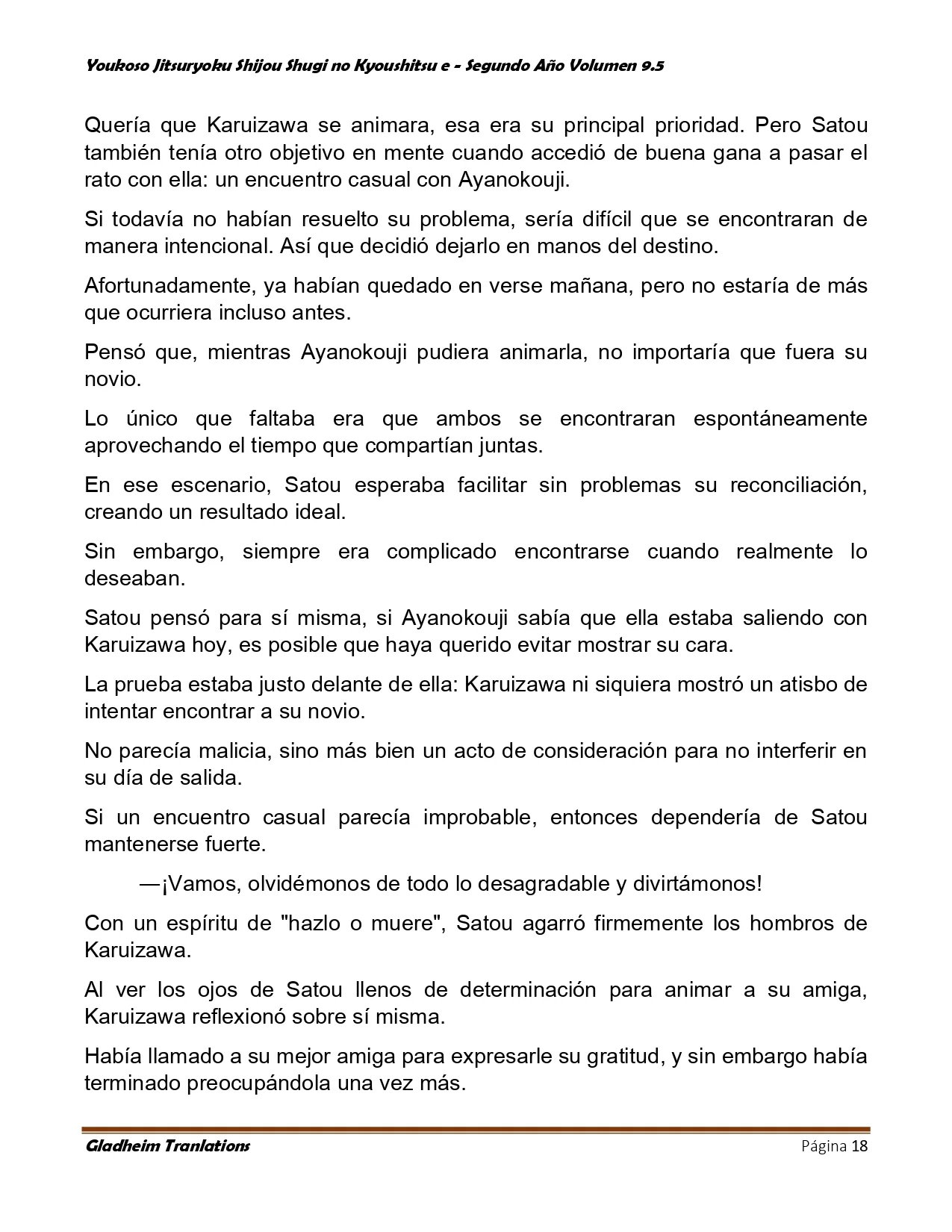 Página 18 del Manga