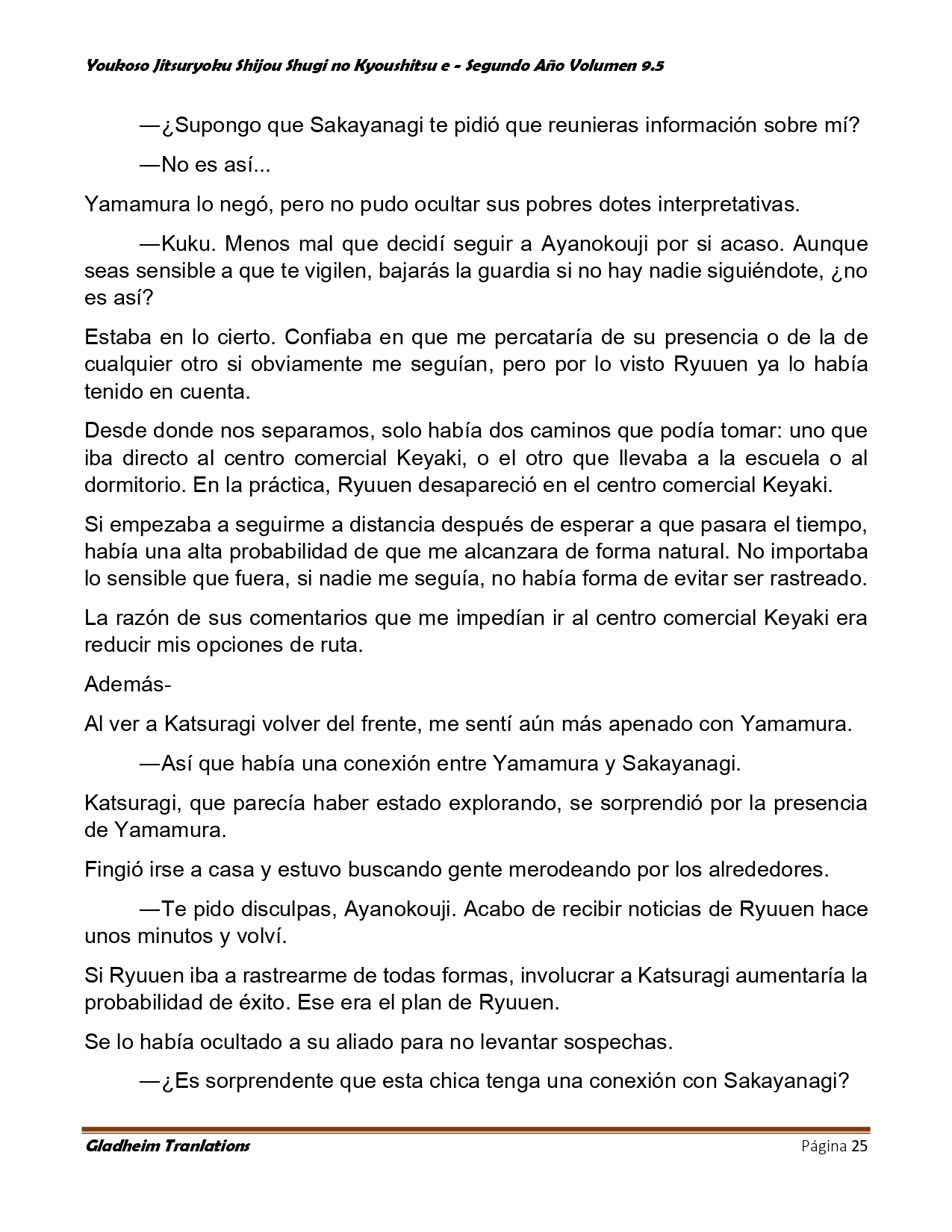 Página 25 del Manga