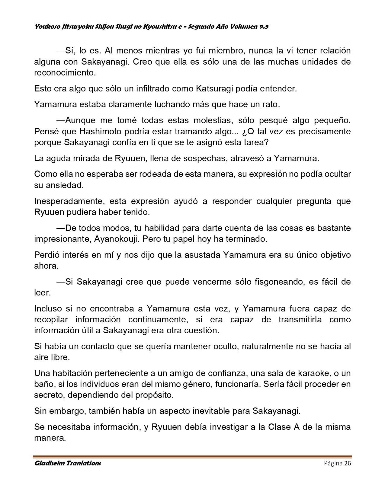 Página 26 del Manga