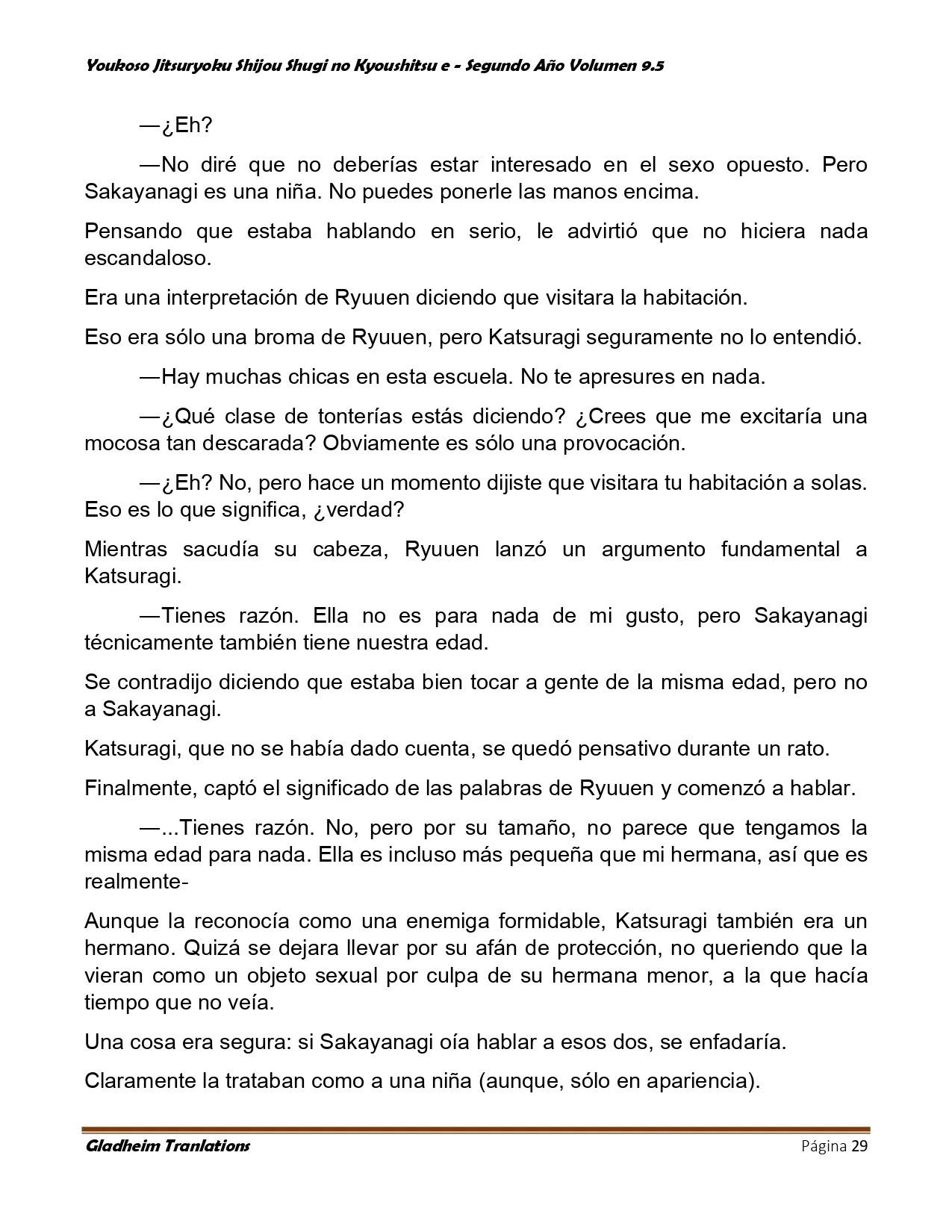 Página 29 del Manga