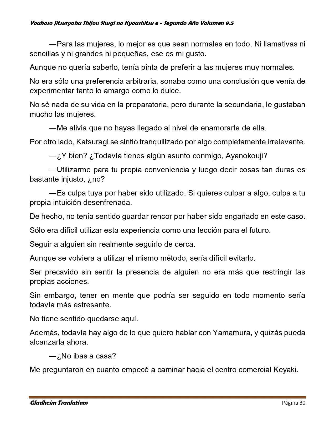 Página 30 del Manga