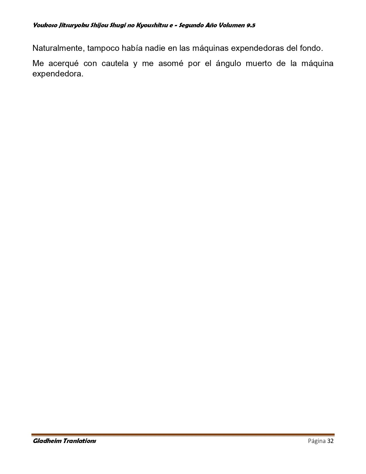 Página 32 del Manga