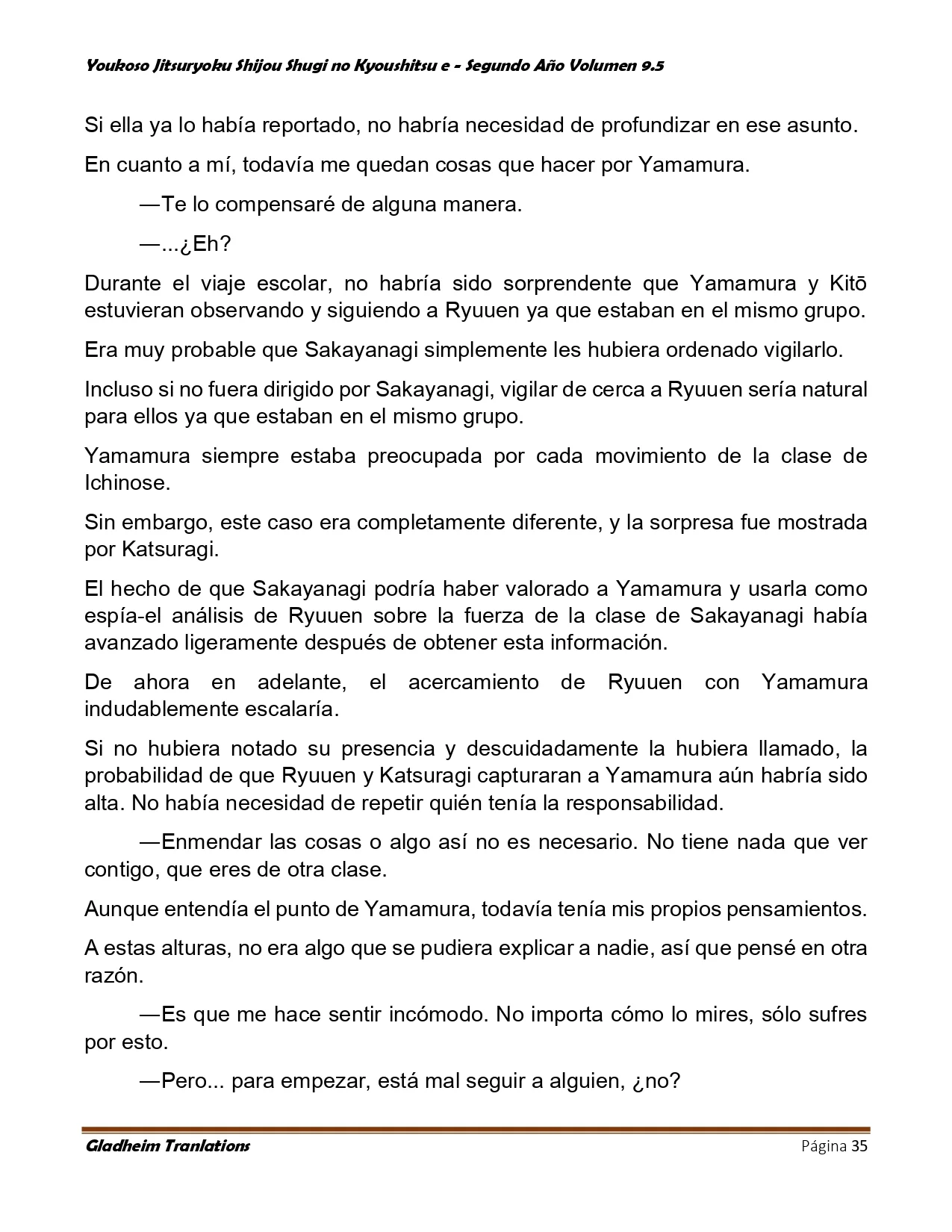 Página 35 del Manga