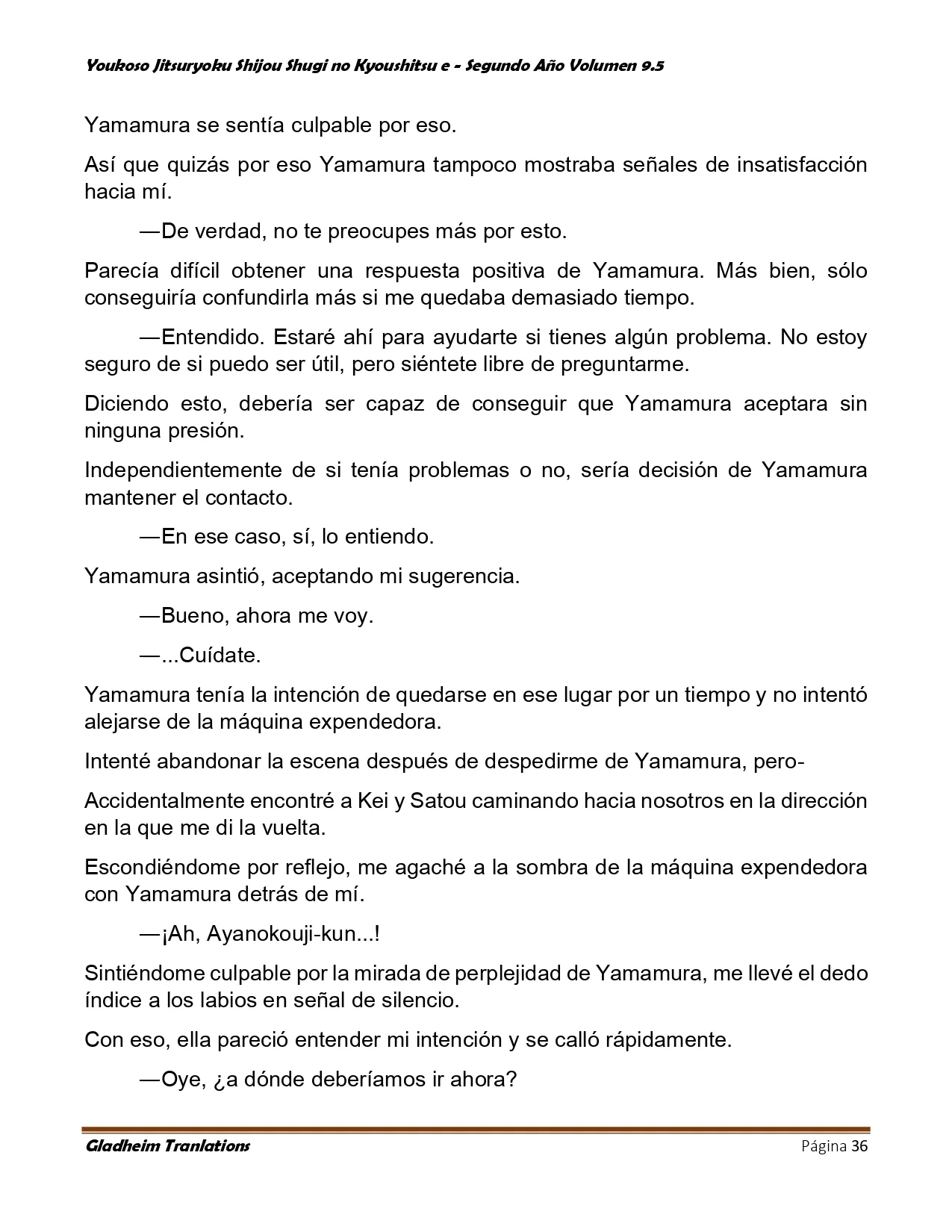 Página 36 del Manga