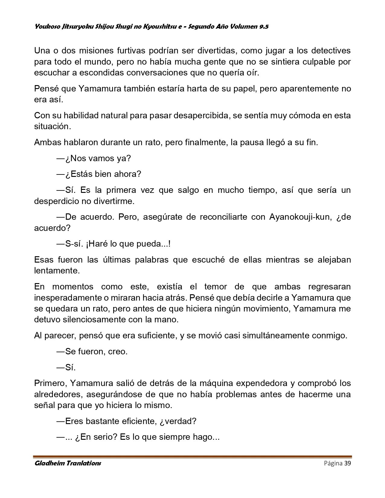 Página 39 del Manga